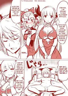 Alicia-san to Aliza-chan no Stan-kun Sakusei Manga | A Manga Where Alicia and Aliza Milks Stan, English