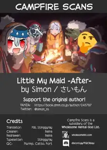 Little My Maid -After-, English