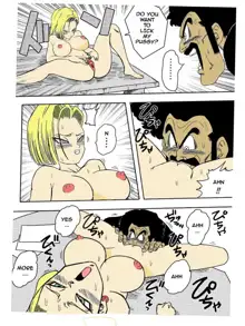 18-gou to Mister Satan!! Seiteki Sentou! | Android N18 and Mr. Satan!! Sexual Intercourse Between Fighters! (decensored), English