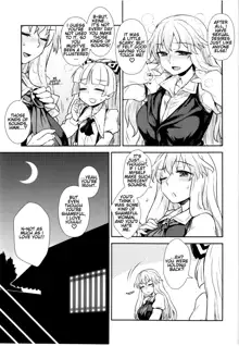 Keine to Mokou no Seikatsu Jisshuu | Keine and Mokou's (Sex) Life Training, English