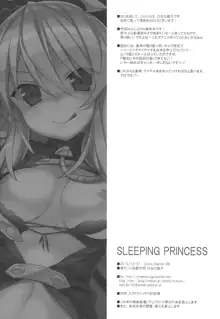 SLEEPING PRINCESS, 日本語