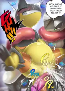 Evil Greninja x Heliolisk, English