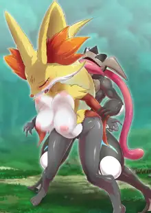 Evil Greninja x Delphox: The Fallen Flame Witch, English