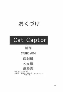 Cat Captor, 日本語