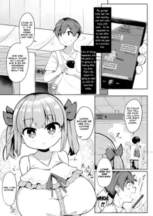 Hisashiburi ni Atta Imouto no Musume ga Kyonyuu de Osumashiya-san ni Nattemashita., English