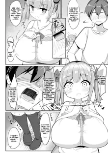 Hisashiburi ni Atta Imouto no Musume ga Kyonyuu de Osumashiya-san ni Nattemashita., English