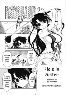 Hole in Sister, English