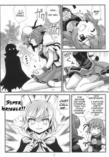 Super Wriggle Hermit, English