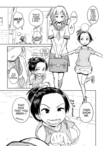 Chinko ga Haetara Dou suru ka? Kinjo no Gakincho Hen | What Would You Do If You Grew a Dick? Neighborhood Brat Chapter, English