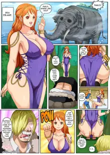 One piece pinkpawg, English