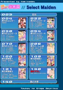 東方のエロゲー総集編, 日本語