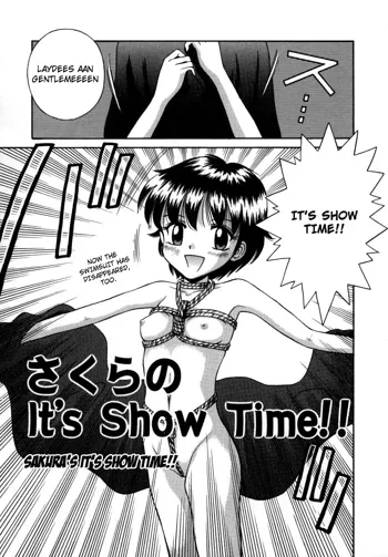 Sakura no It's Show Time!! | Sakura's It's Show Time!!, English