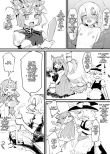 Marisa Shokushu Manga | A Marisa Tentacle Manga, English