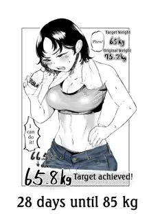 Ai gains 10kg in 100 days, English