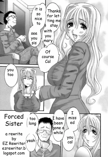 Forced Sister 1-2, English