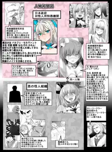 魔法少女VS触手痴漢男, 日本語