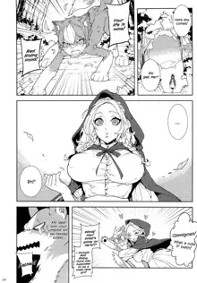 Childhood Destruction ~ Big Red Riding Hood and The little Wolf (#173936) [English] (Hirame | Fishine) lower quality, English