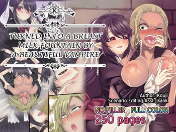 Bishoujo Vampire ni Bonyuu Drink Bar ni Sareru Hanashi | Turned into a Breast Milk Fountain by a Beautiful Vampire, English