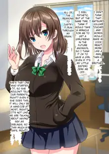 JK Imouto to Sugosu Ecchi na 1-shuukan ~Imouto to Namahame Sex de Doutei Sotsugyou suru made~ | Naughty Week Spend With My JK Little Sister ~ Graduating From My Virginity From Raw Sex With My Little Sister ~, English