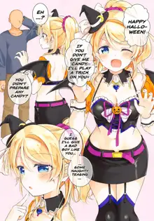 Halloween Eli-chan to Ecchi Suru Hon, English