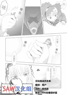 Size Comic Vol.02 - Rozen Maiden Size Fetish Doujin | 蔷薇少女巨大娘同人志, 中文