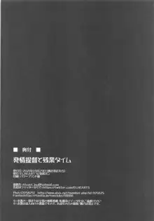 発情提督と残業タイム, 日本語