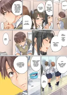 Netorare Kanojo -Kareshi (Ani) o Mae ni Futago (Otouto) to Kyoushitsu Ecchi- Vol.02, English