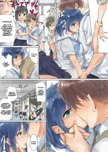 Netorare Kanojo -Kareshi (Ani) o Mae ni Futago (Otouto) to Kyoushitsu Ecchi- Vol.02, English