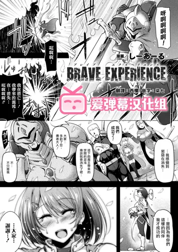 BRAVE EXPERIENCE, 中文