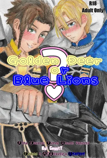 Golden Deer or Blue Lions?, English