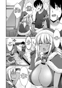 Inaka kara Oshikakete Kita Santa Cos Shita Kuro Gal JK na Imouto to Papakatsu Shite Shimatta Hanashi, English