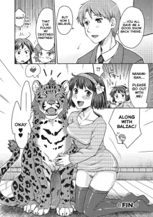 Love Love Ecchi o Big Cat to | Lovey-Dovey Sex with Big Cats (decensored), English