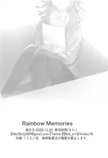 Rainbow Memories, English