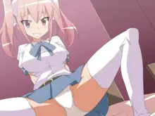 Pink Kami Twintail Bitch Enkou CG Shuu, English