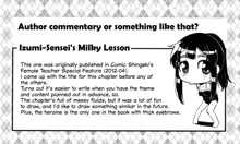 Izumi-Sensei no Milky Lesson + Bangai-Hen | Izumi-Sensei's Milky Lesson + Extra Chapter, English