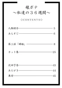 娘ボテ ～私達の36週間～ Vol.3, 日本語