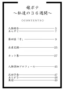 娘ボテ ～私達の36週間～ Vol.4, 日本語