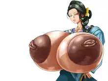 爆乳熟女の陥没・勃起乳首, 日本語