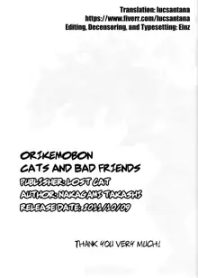 Orikemobon - Cats and Bad Friends: No Loli Ver. (decensored), English