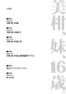 美柑、妹、X6歳。総集編, 日本語