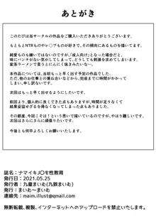 生意気な♀をオジサンがわからせた日, 日本語