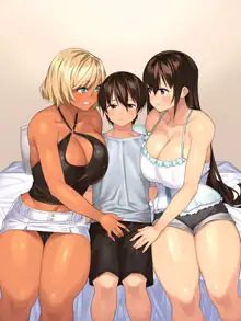 僕のことが大好きな清楚むっつりお姉ちゃんとドスケベ黒ギャル姉友にあまあまこってり搾精されまくる日々, 日本語