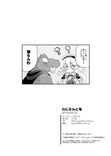 わにさんと竜, 日本語