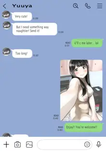 Kanojo no SmaPho o Nozoita dake nano ni | I Just Snooped through Her Smartphone (decensored), English