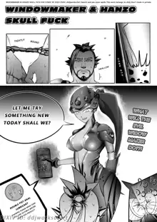 Widowmaker & Hanzo Skull Fuck, English