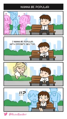 Genderbent Gag Comic, English