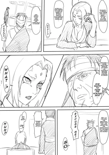 Danzou X Tsunade, English