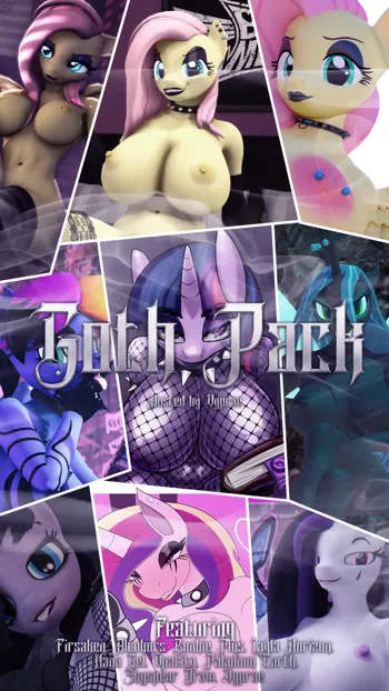 Vyprae's Goth Pony Art Pack