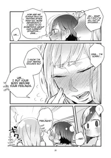 Akogare no Yuri Eshi-san to Off-Pako Shitatta wwwww | I Had IRL Sex with the Yuri Artist I Admire wwwww, English