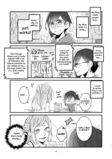 Akogare no Yuri Eshi-san to Off-Pako Shitatta wwwww | I Had IRL Sex with the Yuri Artist I Admire wwwww, English